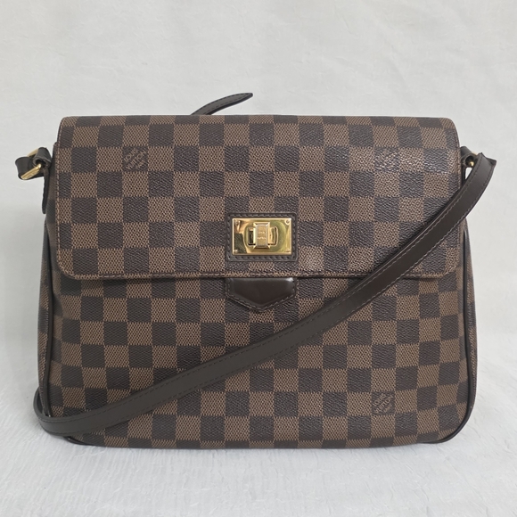 Auth Louis Vuitton Damier Ebene Besace Rosebery And Zipper Wallet Bundle - Picture 3 of 16